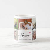 Custom Nana Foto Collage Tasse - Geschenk für Oma (Mittel)