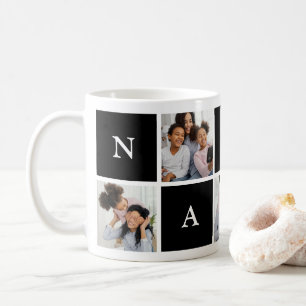 Custom Nanny Großmutter 5 Foto Collage Kaffee Kaffeetasse