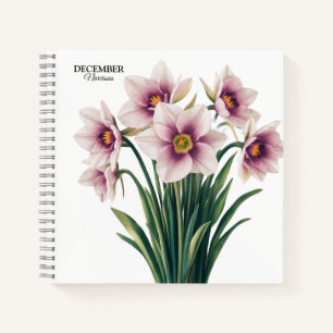 Custom Narcissus Bloom - Dezember Geschenk Notizblock
