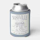 Custom Nashville Bachelorette Rodeo Cocktail Dosenkühler (Kanne Vorderseite)
