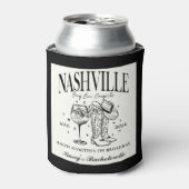 Custom Nashville Bachelorette Rodeo Cocktail Dosenkühler (Kanne Vorderseite)