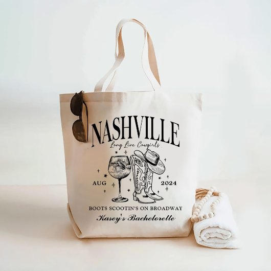 Custom Nashville Bachelorette Rodeo Cocktail Tragetasche