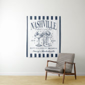 Custom Nashville Bachelorette Rodeo Cocktail Wandteppich (Beispiel)
