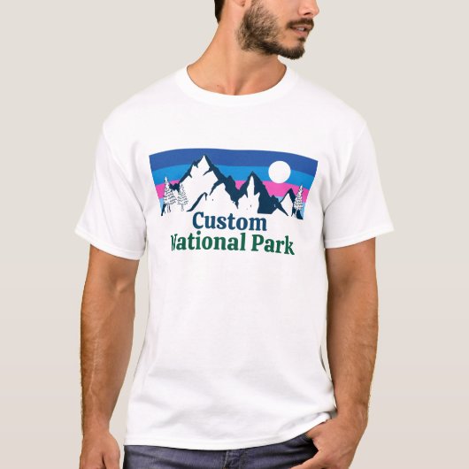 Custom National Park T - Shirt (Vorderseite)