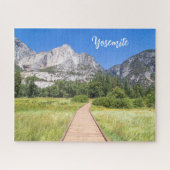 Custom Nature Green Meadow Yosemite Puzzle (Horizontal)