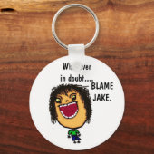 Custom Naughty Man Schlüsselanhänger (Vorderseite)