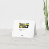 Custom Naughty Nice Santa List Karte (Rückseite)