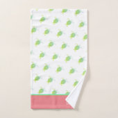 Custom Nautic Coastal Sea Schildkröte Weiße Korall Badhandtuch Set (Handtuch)