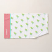 Custom Nautic Coastal Sea Schildkröte Weiße Korall Badhandtuch Set (Handtuch)