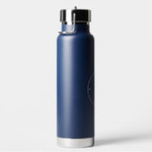 Custom Nautical Anchor Boat Name Trinkflasche (rechts)