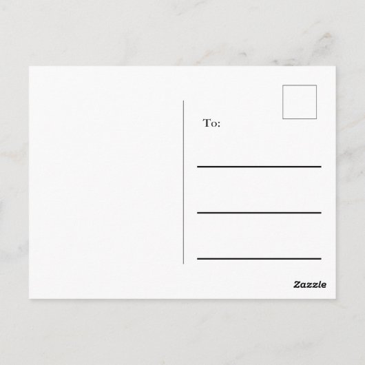 Custom Nautical Blue and White haben wir uns beweg Postkarte (Rückseite)