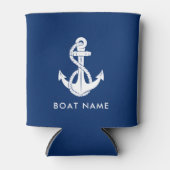 Custom Nautical Boat Anchor Summer Party Dosenkühler (Vorderseite)