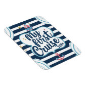 Custom nautical my first cruise magnet (Rechte Seite)
