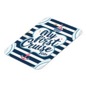 Custom nautical my first cruise magnet (Linke Seite)