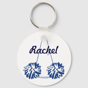 Custom Navy Blue Cheerleading Key Chain Schlüsselanhänger