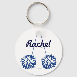 Custom Navy Blue Cheerleading Key Chain Schlüsselanhänger