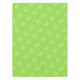 Custom Neon Lime Green Trade Show Logo Business Tischdecke