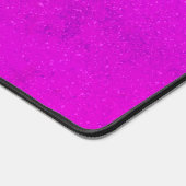 Custom Neon Magenta Desk Mat - Bold & Trendy Schreibtischunterlage (Ecke)