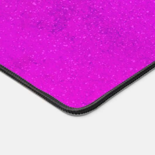 Custom Neon Magenta Desk Mat - Bold & Trendy Schreibtischunterlage (Ecke)