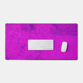 Custom Neon Magenta Desk Mat - Bold & Trendy Schreibtischunterlage (Tastatur & Maus)