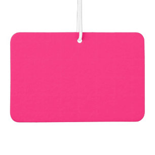 Custom Neon Pink Air Freshener - Bulk Orders Autolufterfrischer
