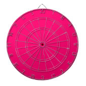 Custom Neon Pink Dartboard - Einzigartig und stilv Dartscheibe (vorne)
