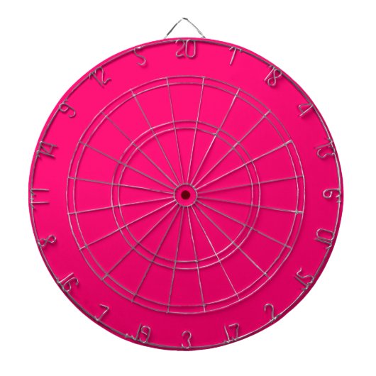 Custom Neon Pink Dartboard - Einzigartig und stilv Dartscheibe (vorne)