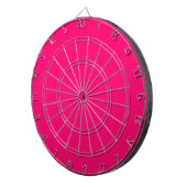 Custom Neon Pink Dartboard - Einzigartig und stilv Dartscheibe (Vorderseite rechts)