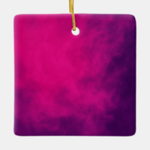 Custom Neon Pink Ornament