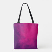 Custom Neon Pink Tote Bag Tasche (Rückseite)