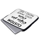 Custom Neopren 15" Laptop Sleeve Cover Case (Vorne Knopf)