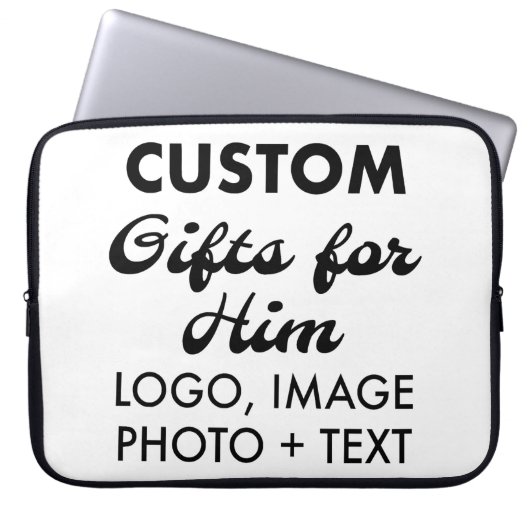 Custom Neopren 15" Laptop Sleeve Cover Case (Vorderseite)