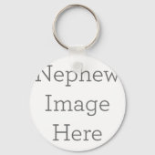 Kreisförmiger Schlüsselanhänger aus Metall, 5,08cm (Vorderseite)