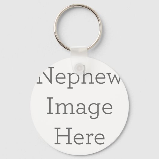 Kreisförmiger Schlüsselanhänger aus Metall, 5,08cm (Vorderseite)