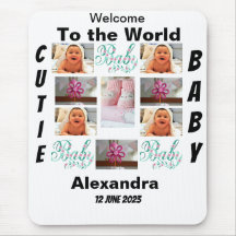 Custom New Baby 11 Foto Collage