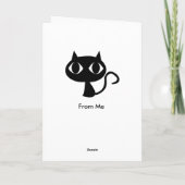 Custom New Baby Boy Gratulations Card Karte (Rückseite)