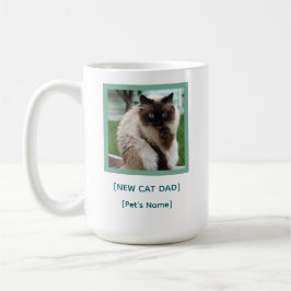 Custom New Cat Dad Mug | Pet Photo Gift Kaffeetasse