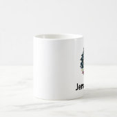 Custom New Jersey Staat Coffee Tasse (Mittel)