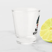 Custom New Jersey Staat Shot Glass Schnapsglas (Links)