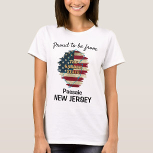 Custom New Jersey Staat T - Shirt