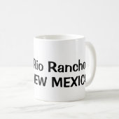 Custom New Mexico Staat Kaffeemaschine Tasse (VorderseiteRechts)