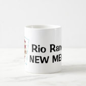 Custom New Mexico Staat Kaffeemaschine Tasse (Mittel)