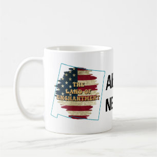 Custom New Mexico Staat Kaffeetasse