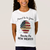 Custom New Mexico Staat T - Shirt (Vorderseite)