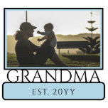 Custom New Oma Est. Fotoskulptur<br><div class="desc">Personalisiertes individuelles neues Oma zu Oma Est Ersten Muttertagsgeschenken!</div>