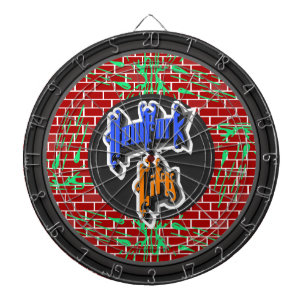 Custom New York City Dartscheibe