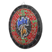 Custom New York City Dartscheibe (Vorderseite rechts)