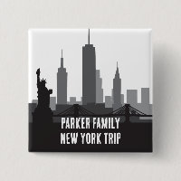 Custom New York Trip Skyline Statue of Liberty