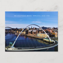 Custom Newcastle Millennium Bridge Foto