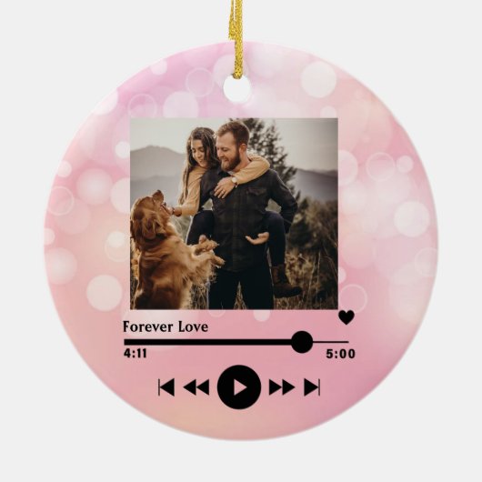 Custom Newlywed mr und mrs 1. gerade geheiratet 20 Keramik Ornament (Hinten)